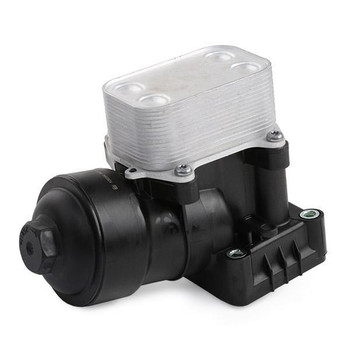 Oil Filter Housing with Oil Cooler for VAG CR Diesel Engines