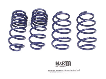 H&R Lowering Springs for FWD and Quattro Audi B8 Platform Vehicles (~50mm)