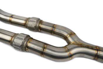 Nissan Skyline R35 GTR 3" Stainless Steel Y Pipe / De Cat Pipe