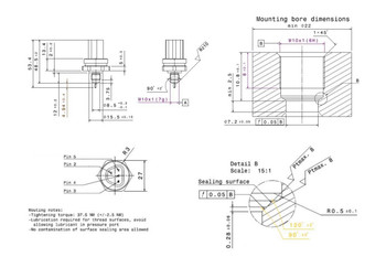 Bosch Pressure and Temperature Sensor Kit (Designed for Fuel & Oil)