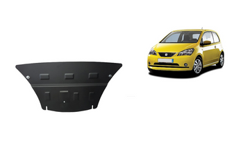 Steel Engine Sump Guard for Seat Mii / VW Up / Skoda Citigo