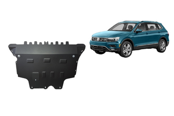 Steel Engine Sump Guard for Seat Ateca / Skoda Kodiaq / VW Tiguan 16-22