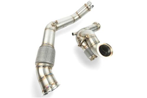 DPF and CAT Delete 3.5" Downpipe for Porsche Panamera (971) 4.0 TDI DBUC