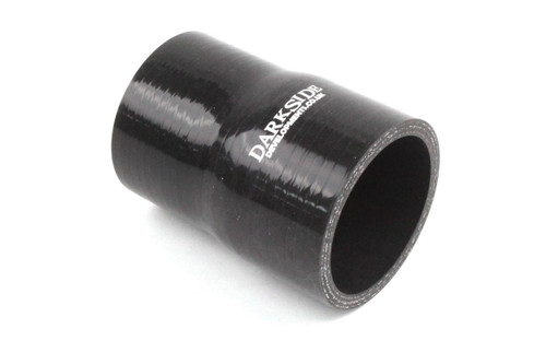 Darkside 76mm - 63mm (3.0" - 2.5") x 100mm Long Reducing Straight Silicone Boost Hose