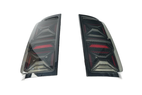 VW Amarok 2010 - 2020 Rear LED Tail Light Set with Dynamic / Sweeping Indicator