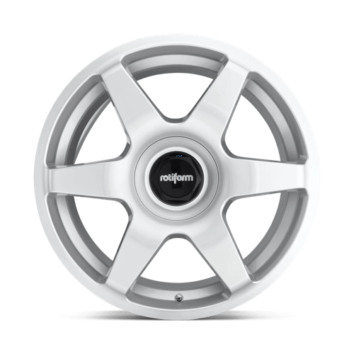 Rotiform SIX GLOSS SILVER Alloy Wheel - 19X8.5 - 5X114.3/5X120 - CB: 72.6 - ET35