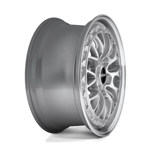 Rotiform LSR GLOSS SILVER MACHINED Alloy Wheel - 18X8.5 - 5X112 - CB: 66.56 - ET35 Rotiform LSR GLOSS SILVER MACHINED Alloy Wheel - 18X8.5 - 5X112 - CB: 66.56 - ET35