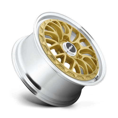 Rotiform LSR MATTE GOLD MACHINED Alloy Wheel - 18X8.5 - 5X114.3 - CB: 72.56 - ET35