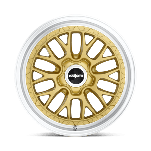 Rotiform LSR MATTE GOLD MACHINED Alloy Wheel - 18X8.5 - 5X112 - CB: 66.56 - ET35