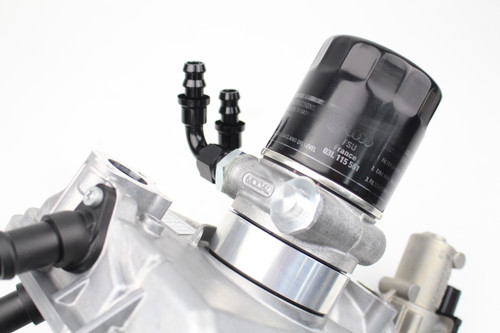 Darkside Thermostatic Front Mounted Engine Oil Cooler Kit for VW Transporter T5.1 / T6 2.0 Bi-Turbo TDI CFCA