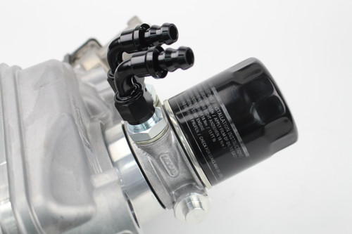 Darkside Thermostatic Front Mounted Engine Oil Cooler Kit for VW Transporter T5.1 / T6 2.0 Bi-Turbo TDI CFCA