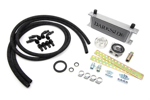 Darkside Thermostatic Front Mounted Engine Oil Cooler Kit for VW Transporter T5.1 / T6 2.0 Bi-Turbo TDI CFCA