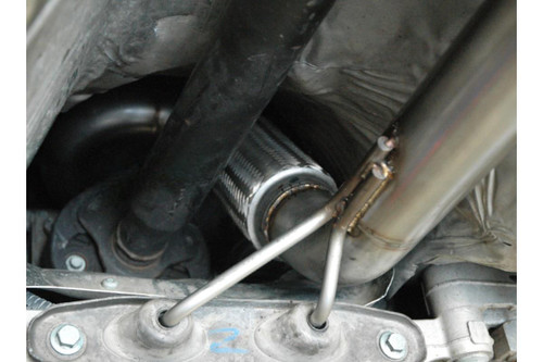 2.5" Stainless De-Cat Downpipe for 2.0 TDi 16v BKD / BKP 4-Motion / Quattro