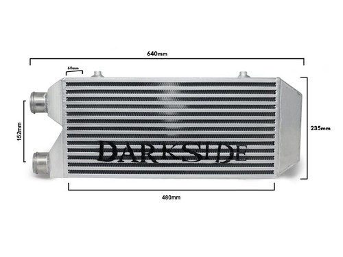 Darkside Twin Pass Front Mount Intercooler (FMIC)