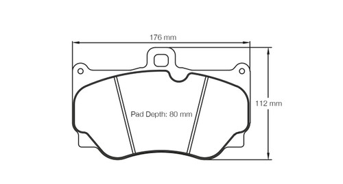 Pagid S8011 RSL 29 Brake Pads - E8011R2901 Pagid S8011 RSL 29 Brake Pads - E8011R2901