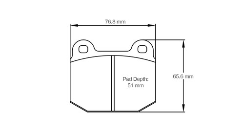 Pagid S4507 RSH 42 Brake Pads - S4507H42001