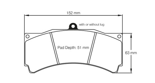 Pagid S1903 RSL 29 Brake Pads - E190329010 Pagid S1903 RSL 29 Brake Pads - E190329010