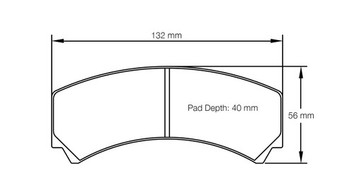 Pagid S8237 RST 3 Brake Pads - S8237T03001 Pagid S8237 RST 3 Brake Pads - S8237T03001