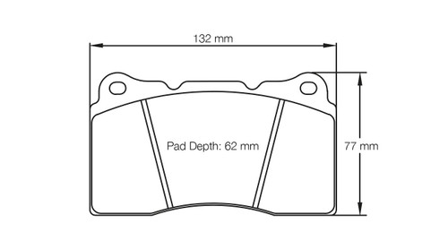 Pagid S2487 RST 1 Brake Pads - S2487T01001
