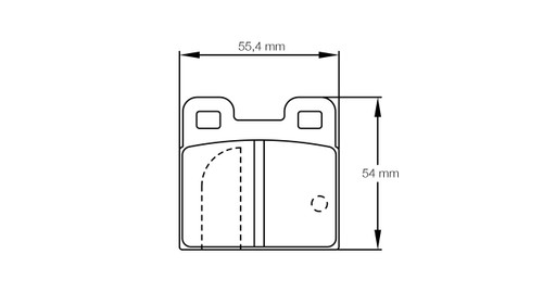 Pagid S4122 RSH 42 Brake Pads - S4122H42001 Pagid S4122 RSH 42 Brake Pads - S4122H42001