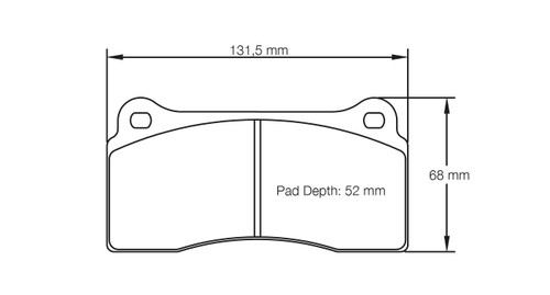 Pagid S1287 RST 3 Brake Pads - S1287T03001