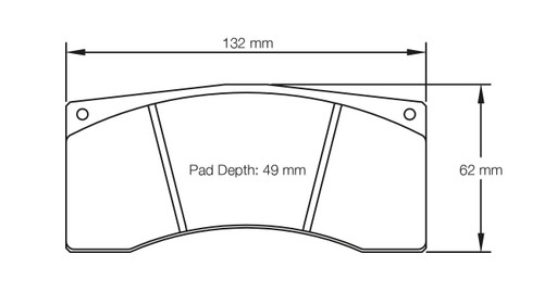 Pagid S1674 RSL D1 Brake Pads - S1674LD1001
