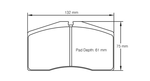 Pagid S1842 RSL 29 Brake Pads - E184229010