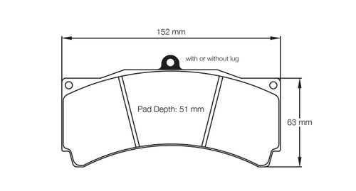 Pagid S8018 RST 3 Brake Pads - S8018T03001