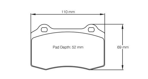Pagid S1408 RSL 29 Brake Pads - E140829010
