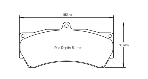 Pagid S8028 RSL 29 Brake Pads - E8028R2901