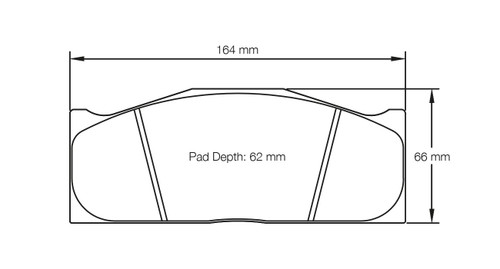 Pagid S2016 RSL 1E Brake Pads - S2016L1E001