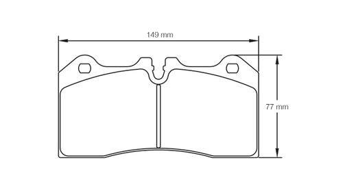 Pagid S8187 RSC 1 Rear Brake Pads for McLaren 570S / 650S / 675LT / MP-412C - S8187C01001