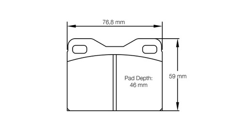 Pagid S4623 RSH 42 Brake Pads - S4623H42001 Pagid S4623 RSH 42 Brake Pads - S4623H42001