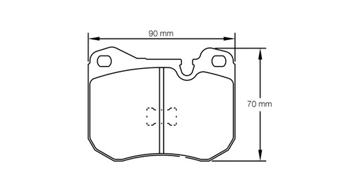 Pagid S4703 RSH 29E Brake Pads - S4703H29E01