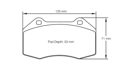 Pagid S8023 RST 3 Brake Pads - S8023T03001