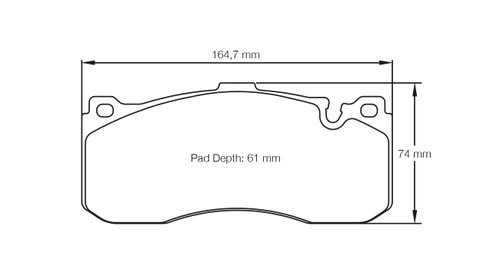 Pagid S8084 RSL 29 Front Brake Pads for BMW 135i E82 / 3 Series E90 - E8084R2901