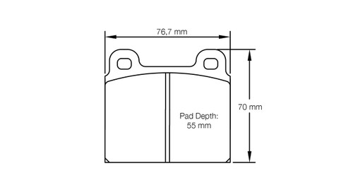 Pagid S4501 RSH 42 Brake Pads - S4501H42001