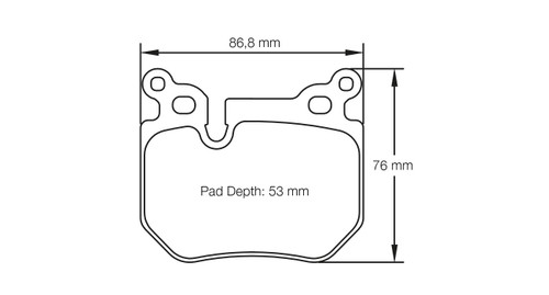 Pagid S8085 RSL 29 Rear Brake Pads for BMW 135i E82 / 3 Series E90 - E8085R2901 Pagid S8085 RSL 29 Rear Brake Pads for BMW 135i E82 / 3 Series E90 - E8085R2901
