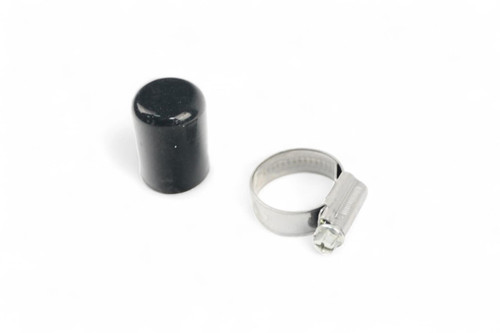 18mm Silicone Bung / Cap with Clamp