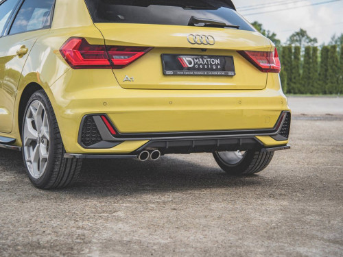 Maxton Rear Side Splitters Audi A1 S-line GB (2018-)