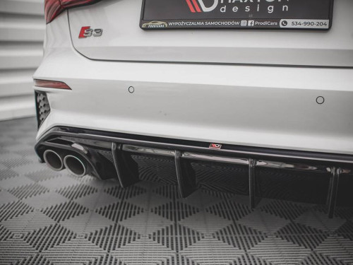 Maxton Rear Valance Audi S3 Sportback 8Y Maxton Rear Valance Audi S3 Sportback 8Y