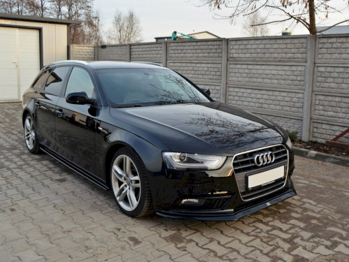 Maxton Front Splitter V.2 Audi A4 B8 Facelift