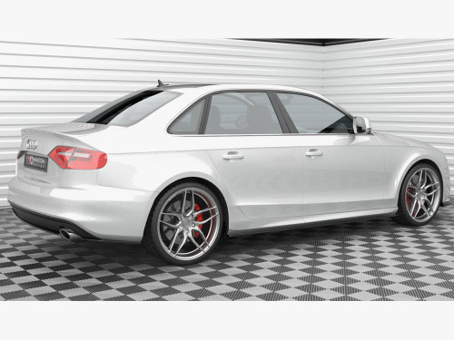 Maxton Central Rear Splitter Audi A4 S-Line B8 Facelift Maxton Central Rear Splitter Audi A4 S-Line B8 Facelift