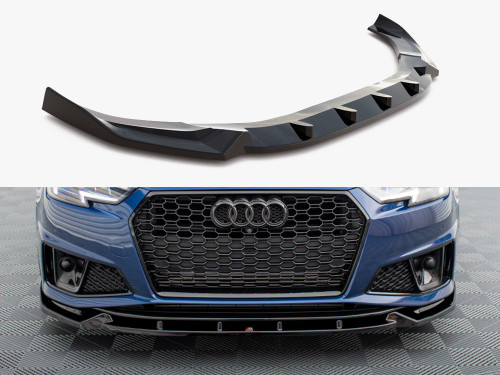 Maxton Front Splitter V.1 Audi A4 Competition B9