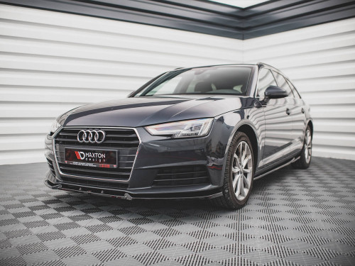 Maxton Front Splitter V.1 Audi A4 B9 Maxton Front Splitter V.1 Audi A4 B9