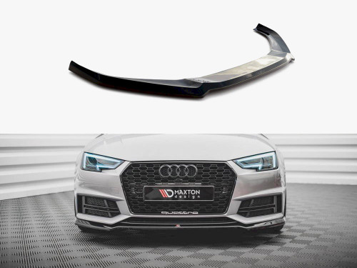 Maxton Front Splitter V.4 Audi S4 / A4 S-line B9