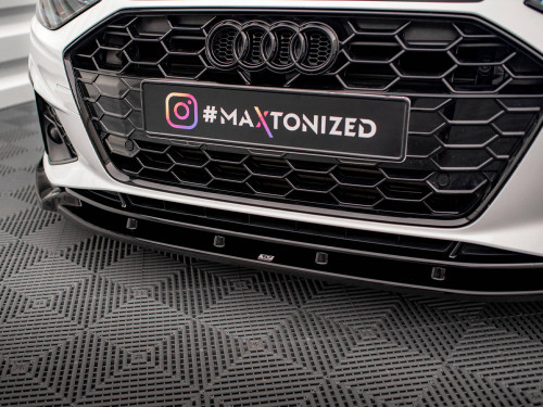 Maxton Front Splitter V.1 Audi A4 S-Line / S4 B9 Facelift
