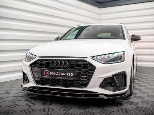 Maxton Front Splitter V.1 Audi A4 S-Line / S4 B9 Facelift