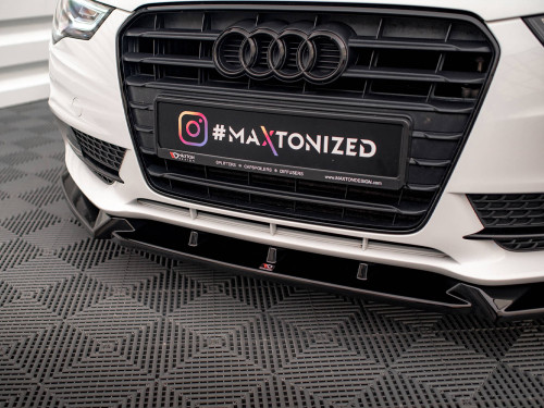 Maxton Front Splitter V.1 Audi A5 Coupe / Sportback 8T Facelift Maxton Front Splitter V.1 Audi A5 Coupe / Sportback 8T Facelift
