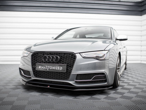 Maxton Front Splitter V.1 Audi S5 / A5 S-Line 8T Facelift
